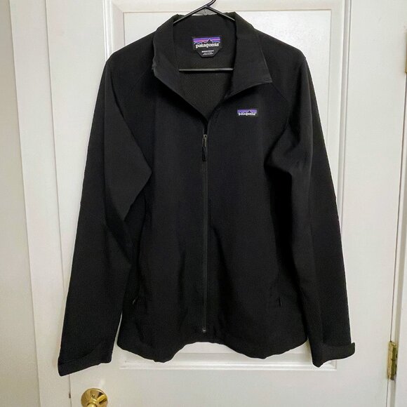 Patagonia Adze Soft Shell Jacket Men's Medium Black - Picture 1 of 6
